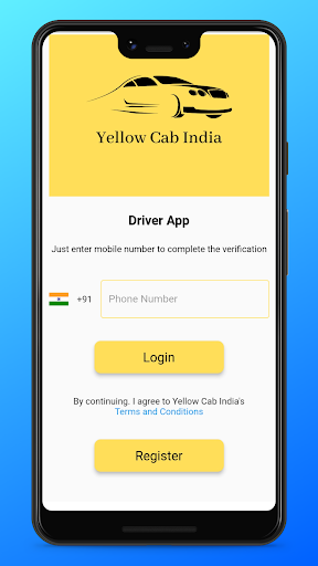 Android application Yellow Cab Driver screenshort