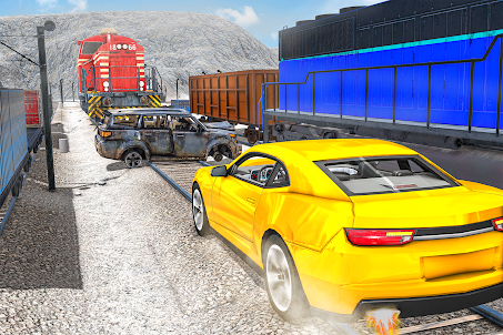 Derby Car Crash: Train Games