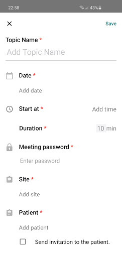 App screenshot