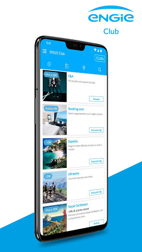 Android application Engie Club screenshort