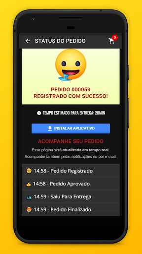 Kit Frango Delivery Screen 3