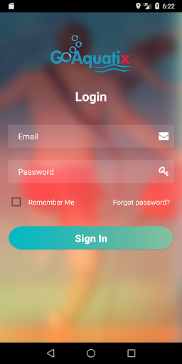Android application Go Aquatix Management App screenshort