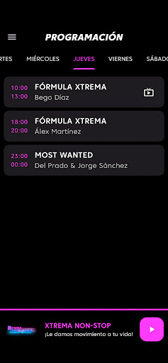 Xtrema FM Screen 3