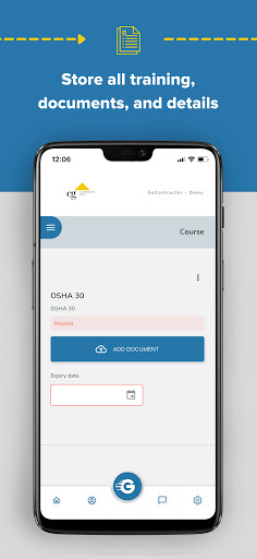 GoContractor Connect Screen 2