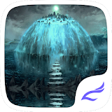 Dark Waterfall Sea Theme icon