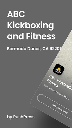 Android application ABC Kickboxing & Fitness screenshort