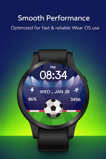 Soccer Energy Watch Face screenshot 6