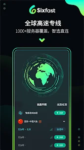 Sixfast-海外华人解锁大陆国内影音游戏专用回国VPN