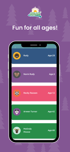 Android application Come Alive Outside PASSPORT screenshort
