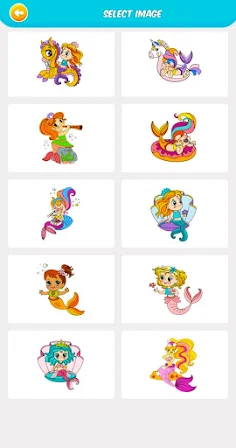 Game Mermaid - Coloring Prince - Screenshot 1