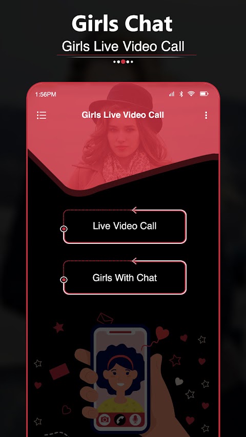 Girls Chat -Girls Live Video Call &Free Dating Appのおすすめ画像2