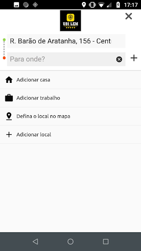 Ubi Lem - Cliente Screen 2