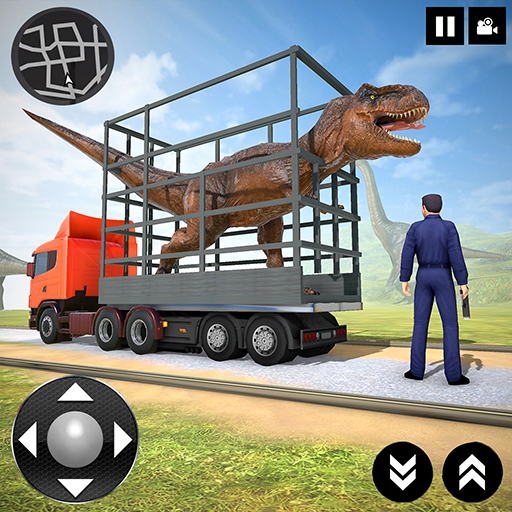 Dino Transporter Truck Games 1.3 Icon