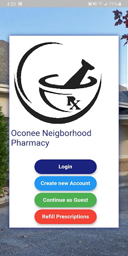 Android application Oconee Neighborhood Pharmacy screenshort