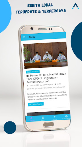Android application Kabarpas.com screenshort