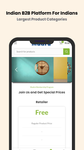 Android application Mudrastore.in -Bulk Buy & Sell screenshort