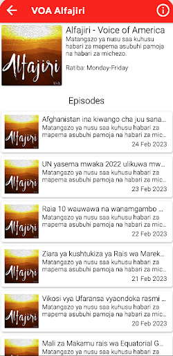 Swahili Radio Screen 2