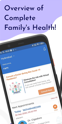 Android application Gigadocs - Book Doctor Appoint screenshort