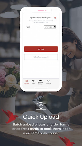 Android application Premier Couriers screenshort