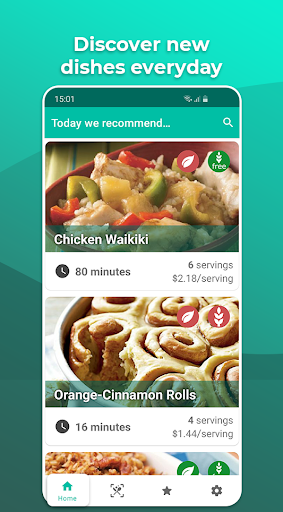 Android application Yummy screenshort