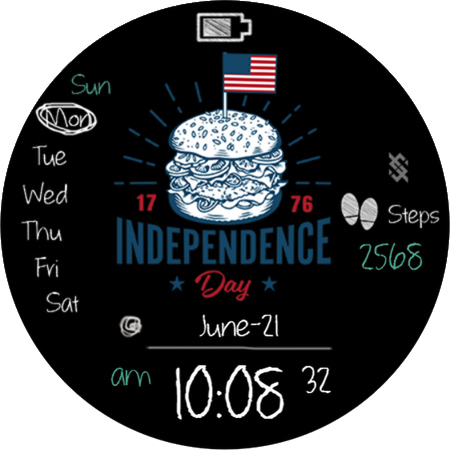 BFF8- 4th of July Independence