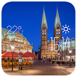 Bremen weather widget/clock icon