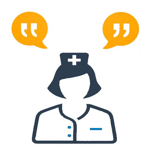 Inspirational Nursing Quotes logo