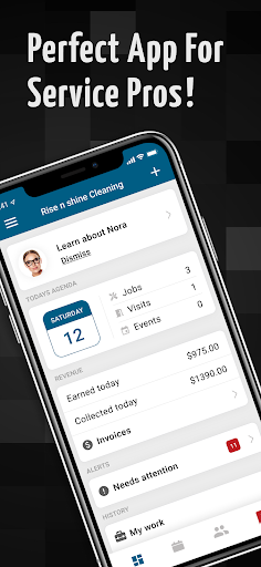 Android application Service Bull screenshort