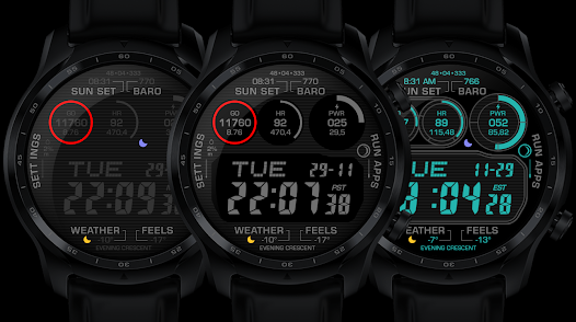 Captura 15 RETRO DIGITAL A Watch Face android