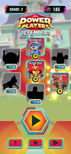 Android application Power Players: Defenders screenshort