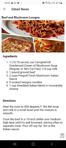 Lasagna Recipes