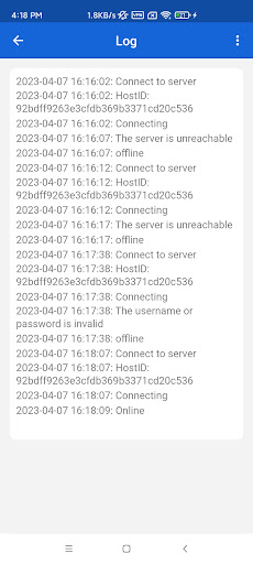 Hillstone Secure Connect Screen 3