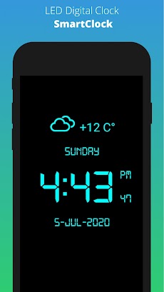 デジタル時計と天気 Androidアプリ Applion