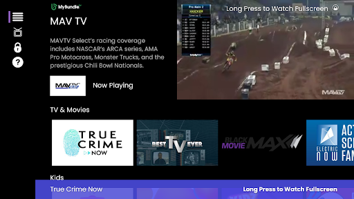Android application MyBundle FreeTV screenshort