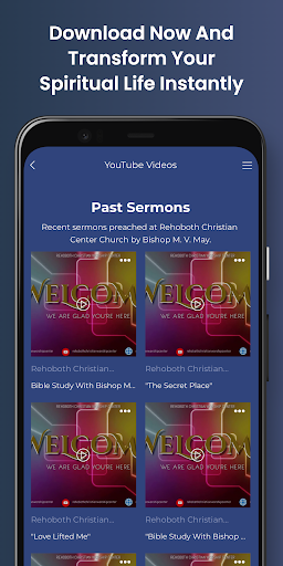 Rehoboth Christian Center Screen 2