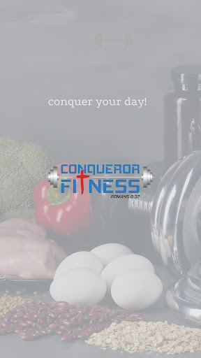 Android application Conqueror Fitness screenshort
