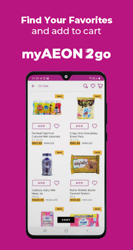 myAEON2go Screen 2