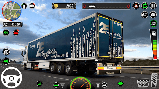 Captura 7 juego condución camione ciudad android