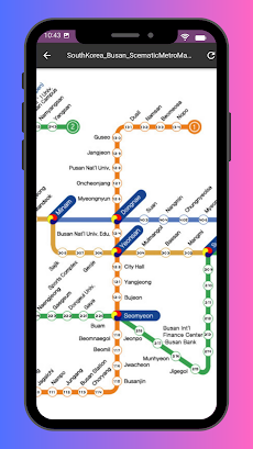 釜山地下鉄路線図 2023のおすすめ画像5