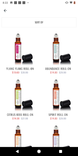 Vitality Extracts Screen 3