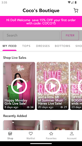 App preview