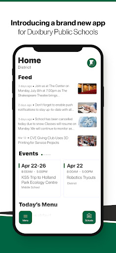 Android application Duxbury Public Schools screenshort