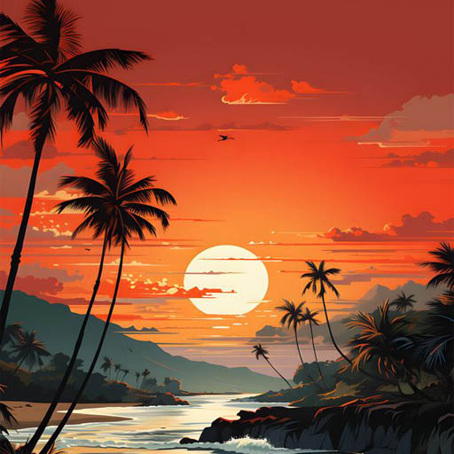 Sunset HD Wallpaper & 4K Photo logo