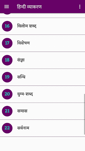 हिंदी व्याकरण प्रश्नोतरी