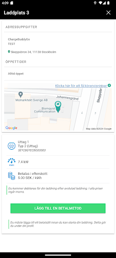 ChargeBuddy GO Screen 3