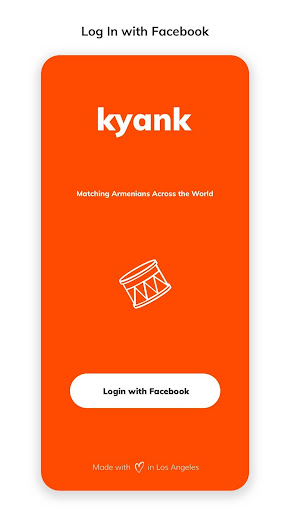 Android application Kyank - Armenian Dating screenshort