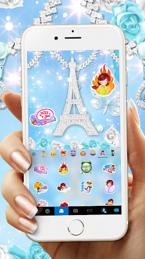 Lux Blue Tower Theme Screen 3