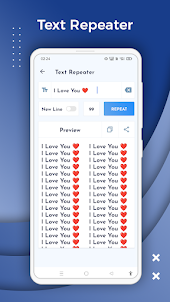 Text Repeater : Repeat Text