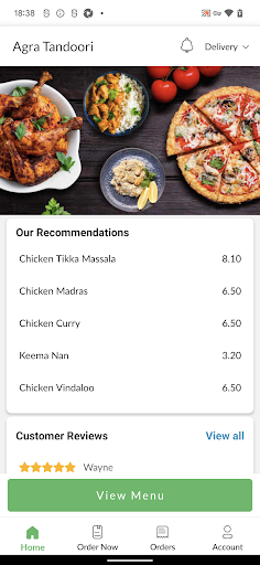 Agra Tandoori Screen 2