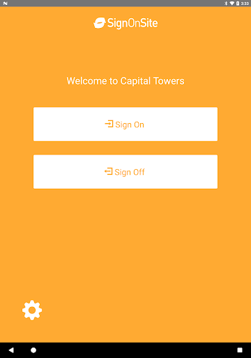 Android application SOS Kiosk screenshort